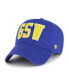 ფოტო #3 პროდუქტის Men's Royal Golden State Warriors Hand Off Clean Up Adjustable Hat