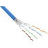 Фото #5 товара InLine Patch Cable S/FTP PiMF Cat.6 blue AWG27 PVC CU 100m