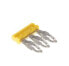 Фото #2 товара Weidmüller ZQV 1.5N/R3.5/3 GE - Cross-connector - 50 pc(s) - Wemid - Yellow - -50 - 120 °C - V0