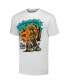 Фото #3 товара Men's White 50th Anniversary of Hip Hop Graphic T-shirt