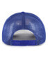 ფოტო #2 პროდუქტის Men's Royal Chicago Cubs Foam Logo Trucker Snapback Hat
