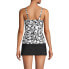 ფოტო #12 პროდუქტის Women's Square Neck Underwire Tankini Swimsuit Top Adjustable Straps