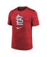 Men's Red St. Louis Cardinals Logo Velocity Performance T-shirt