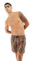 Фото #2 товара Pretty Green Avalon floral swim short in orange with all over print