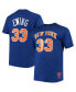 Фото #1 товара Men's Patrick Ewing Blue New York Knicks Big and Tall Hardwood Classics Name and Number T-shirt