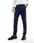 Фото #5 товара Selected Homme – Schmal geschnittene, elegante Hose in Marineblau