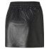 Фото #2 товара Puma T7 Faux Leather Mini Skirt Womens Black Casual 53569351