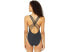 Bleu Rod Beattie 264208 Women's V-Neck Mio One Piece Swimsuits Black Size 6