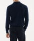 Фото #2 товара Men's 100% Merino Wool Long- Sleeved Polo Shirt
