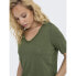 ფოტო #6 პროდუქტის ONLY Elise short sleeve v neck T-shirt