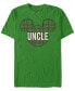 Фото #2 товара Men's Uncle Holiday Patch Short Sleeve T-Shirt