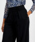 Фото #2 товара Women's Tab-Waist Pleated Trousers, Created for Macy's