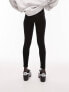 Фото #3 товара Topshop Petite basic ankle legging in black