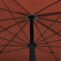 Фото #9 товара Садовый зонт vidaXL Sonnenschirm с защитой от ультрафиолета и светостойким полиэфирным покрытием