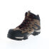 Фото #4 товара Wolverine Wilderness Mid WP Composite Toe Mens Brown Wide Hiking Boots 10