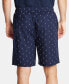 Men's Cotton Anchor-Print Pajama Shorts