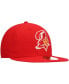 ფოტო #2 პროდუქტის Men's Red Tampa Bay Buccaneers Omaha Throwback 59FIFTY Fitted Hat