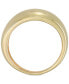 ფოტო #3 პროდუქტის Polished Dome Statement Ring in 10K Gold