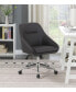 Фото #5 товара 35.25" Plywood Upholstered Office Chair with Caster