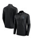 ფოტო #1 პროდუქტის Men's Black Miami Marlins Underdog Mindset Quarter-Zip Jacket