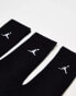 Jordan Flight basketball socks in black