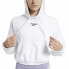 Фото #4 товара Толстовка с капюшоном женская Reebok Sportswear Cropped Белый