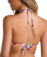 Фото #2 товара Women's Slice Printed Halter Bikini Top