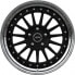 Raffa Wheels RF-04 black polished 8.5x19 ET45 - LK5/112 ML66.6