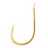 ASARI Chinu Laser Carbon barbless spaded hook Gold (Gold (21 pcs)), 14 - фото #2