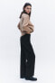 Zw collection straight-leg striped trousers