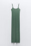 Long polyamide dress