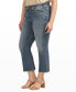 Фото #3 товара Джинсы-клеш Silver Jeans Co. plus Size Suki Mid Rise Curvy Fit