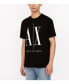 Фото #1 товара Men's Printed Icon Logo T-Shirt