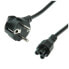 Фото #1 товара Кабель питания Nilox NX090402105 1,8 м Чёрный Power Cord