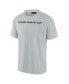 Фото #2 товара Men's Gray Inter Miami CF Oversized Logo T-shirt