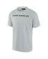 Men's Gray Inter Miami CF Oversized Logo T-shirt