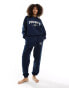 Фото #1 товара 4th & Reckless A pollo lounge cuffed joggers in navy