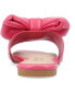 ფოტო #3 პროდუქტის Women's Fayre Oversized Bow Slip On Flat Sandals