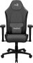 AEROCOOL ADVANCED TECHNOLOGIES Aerocool CROWNASHBK - Ergonomic Gaming Chair - Adjustable Cushions - AeroWeave Technology - Black - Universal gaming chair - 150 kg - Padded seat - Padded backrest - 125 kg - Black