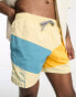 Nike Swimming Icon Volley 5 inch colourblock swim shorts in stone