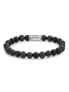 Фото #1 товара Rebel & Rose bracelet Black Rocks RR-80041-S-M men`s