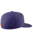 Men's Purple Clemson Tigers Aero True Baseball Performance Fitted Hat