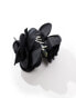 SUI AVA smooth rosa corsage hair claw clip in black