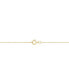 ფოტო #5 პროდუქტის Angel Prayer Oval Medallion 18" Pendant Necklace in 10k Gold