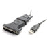 Фото #1 товара StarTech.com USB to RS232 DB9/DB25 Serial Adapter Cable - M/M - Grey - 0.9 m - USB Type-A - DB-9 - Male - Male
