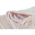 Blanket DKD Home Decor Arrows 130 x 170 x 2 cm Light Pink Basic