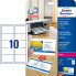 Фото #1 товара Avery Zweckform Quick&Clean A4 Business Cards - 220 g/m² - 25 sheet