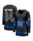 Фото #1 товара Women's Auston Matthews Black Toronto Maple Leafs Alternate Premier Breakaway Reversible Player Jersey