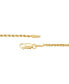 ფოტო #3 პროდუქტის Children's Glitter Rope Bracelet in 14k Yellow Gold