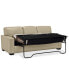 Фото #38 товара Ennia 82" Leather Queen Sleeper Sofa, Created for Macy's